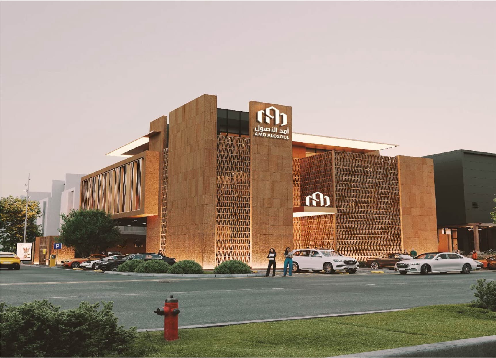 A4 – مبنى إداري